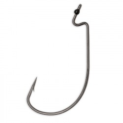 Wide Gap Hook Black Nickel 3/0 VMC