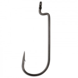 Heavy Duty Worm Hook Black Nickel 5/0 VMC