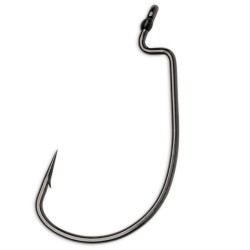 HD Wide Gap Hook Black Nickel 3/0 VMC