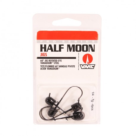 Half Moon Jig 1/4  Black VMC