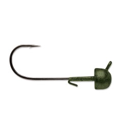 Half Moon Jig 1/8  Green Pumpkin VMC