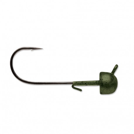 Half Moon Jig 1/8  Green Pumpkin VMC