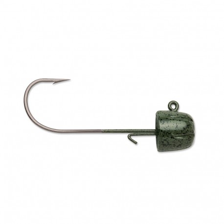 Finesse Half Moon Jig 3/32  Green Pumpkin VMC