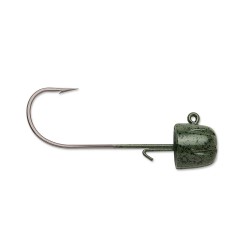 Finesse Half Moon Jig 3/16  Green Pumpkin VMC