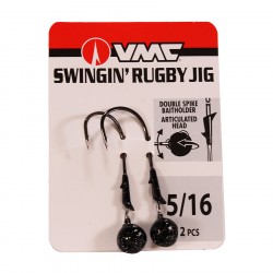 Swingin' Rugby FL Jig 5/16  Black VMC