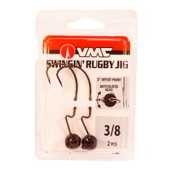 Swingin' Rugby Jig 3/8  Black VMC