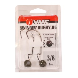 Swingin' Rugby Jig 3/8  Green Pumpkin VMC