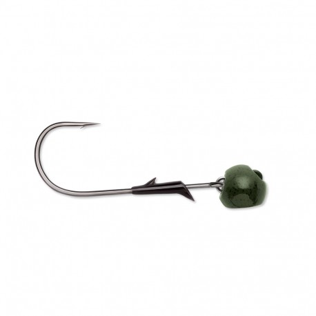 Swingin' Rugby FL Jig 1/4  Green Pumpkin VMC