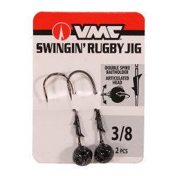 Swingin' Rugby FL Jig 3/8  Black VMC