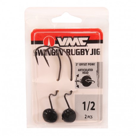 Swingin' Rugby Jig 1/2  Black VMC