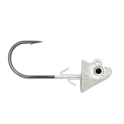 Swimbait Jig 1/4  White VMC