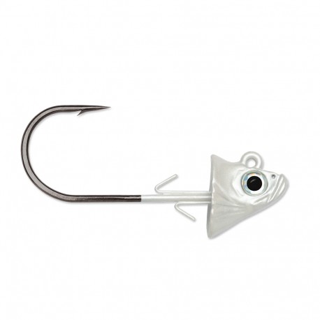Swimbait Jig 1/4  White VMC