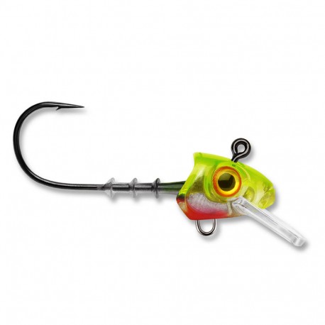360GT SB Swmmr Jig 4.5"-1/4oz Chrtrse Ice STORM