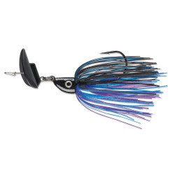 Shudder Bait 3/8  Black Blue Purple TERMINATOR
