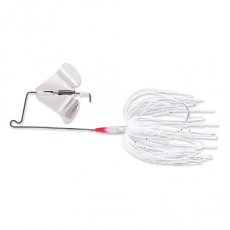 SSL Buzzbait 3/8 Bright White Shad TERMINATOR