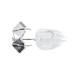 SSL Tandem Buzzbait 1/2 Bright White Shad TERMINATOR