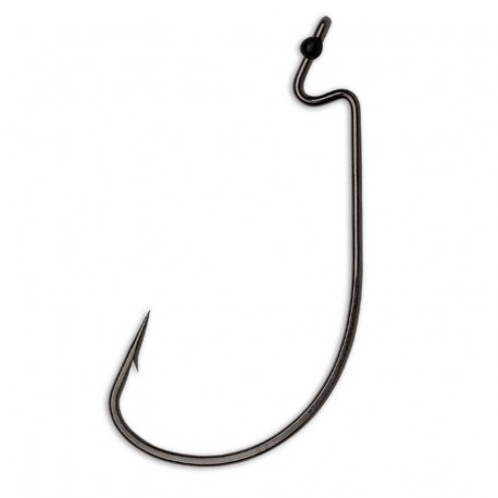 Wide Gap Hook Black Nickel 2/0 (25 Pack) VMC