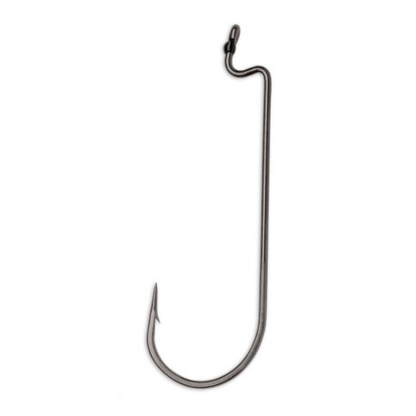 Worm Hook Black Nickel 2 (25 Pack) VMC