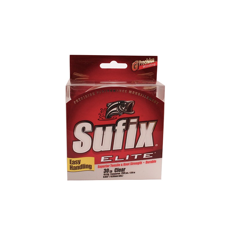 Elite 30 lb Clear 250 Yds SUFIX Outdoority