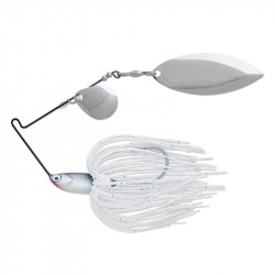 T1 Spinnerbait 1/2  Bright White Shad TERMINATOR