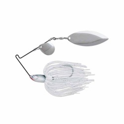 T1 Spinnerbait 1/2  Bright White Shad TERMINATOR