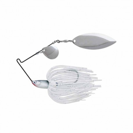 T1 Spinnerbait 1/2  Bright White Shad TERMINATOR