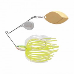T1 Spinnerbait 1/2  Chartreuse White Shad TERMINATOR