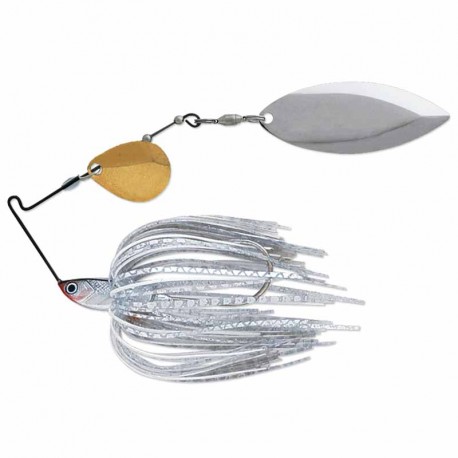 T1 Spinnerbait 3/8  Silver Shad TERMINATOR
