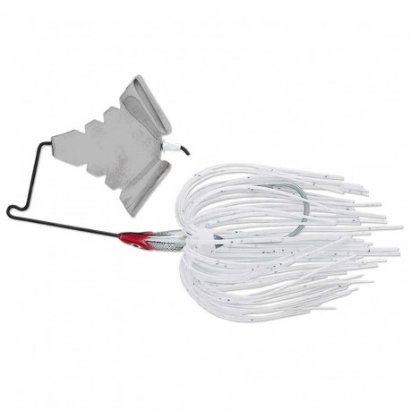 T1 Buzzbait 3/8  Bright White Shad TERMINATOR