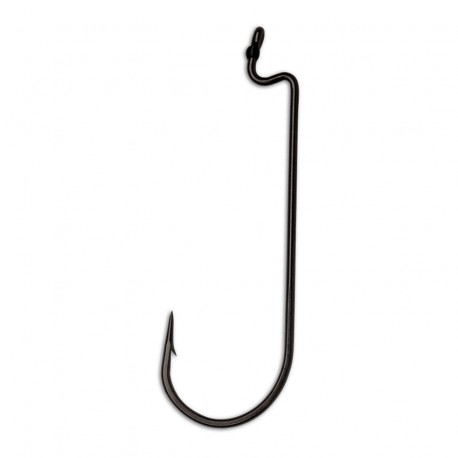 Worm Hook Black Nickel 3/0 (25 Pack) VMC