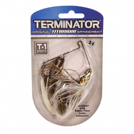 T1 Spinnerbait 3/4  Blue Back Herring TERMINATOR