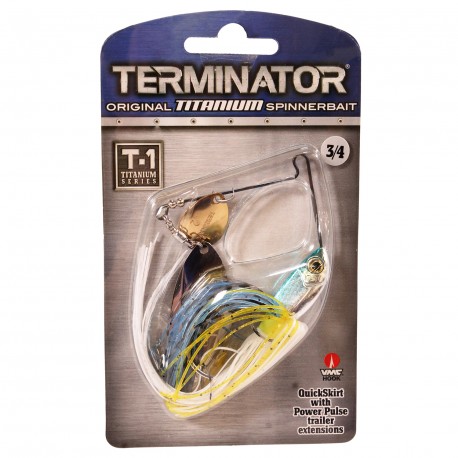 T1 Spinnerbait 3/4  Hot Shad TERMINATOR