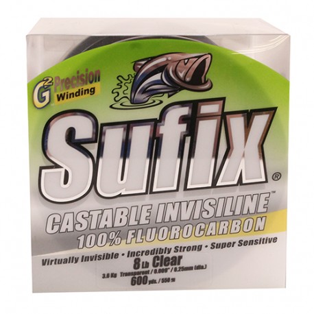 InvisiLine Casting FC 8 lb Clear-600 Yds SUFIX