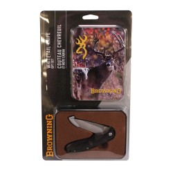 Knife, Whitetail Tin 2018 BROWNING