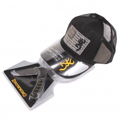 Knife & Cap MOBL combo BROWNING