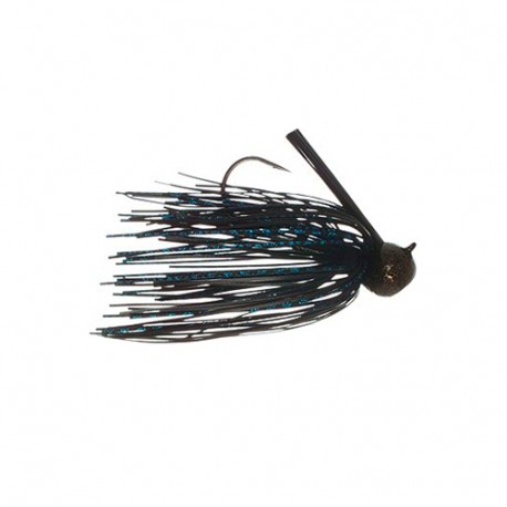CROSSEYEZ FOOTBALL JIG 1/2 OZ BLACK/BLUE Z-MAN