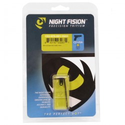 PD Front NS Only Yel FPD w/Grn Triti:CZ NIGHT-FISION