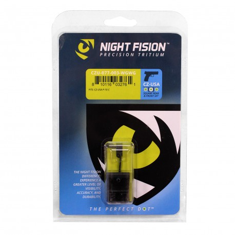 PD NS Set w/Frnt+SQRRear Wht FPD Wht:CZ NIGHT-FISION