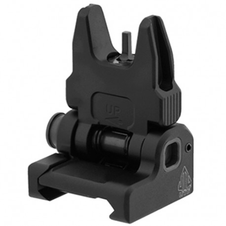 ACCU-SYNC Spring-loadd AR15 Flipup FS,Blk LEAPERS-INC