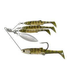 Minnow,Small,1/4oz,SPR,MS,Gld Prch,3/0 LIVETARGET-LURES