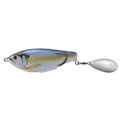 Shd,3 1/2",5/8oz,HB CB,Prl Blu Shd,3/0 LIVETARGET-LURES