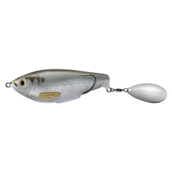 Shd,3 1/2",5/8oz,HB CB,Slvr Flake,3/0 LIVETARGET-LURES