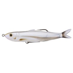 Shnr,4 1/2",1/2oz,HB WB,TW,Prl Ghst,6/0 LIVETARGET-LURES
