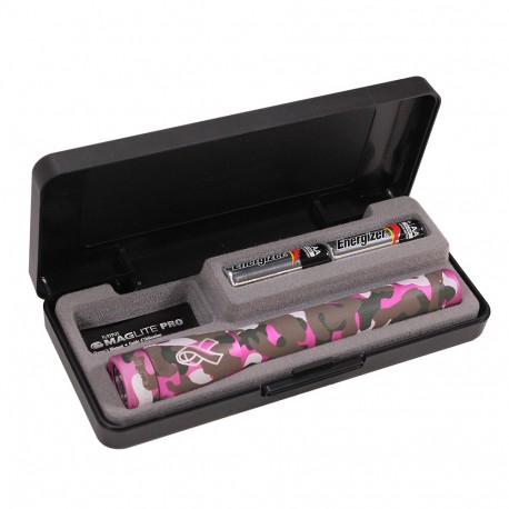 3 Cell AA MM LED Pro PB,NBCF PINK CAMO MAGLITE