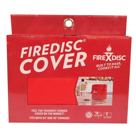 FireDisc Cover 24",Fireman Red FIREDISC-COOKERS