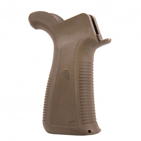 AA AR-15 Pstl Grip w/Trigger Grd-FDE Poly PROMAG