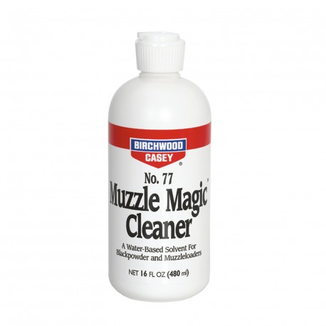Muzzle Magic No.77  Blk Pwdr Slvnt 16oz BIRCHWOOD-CASEY
