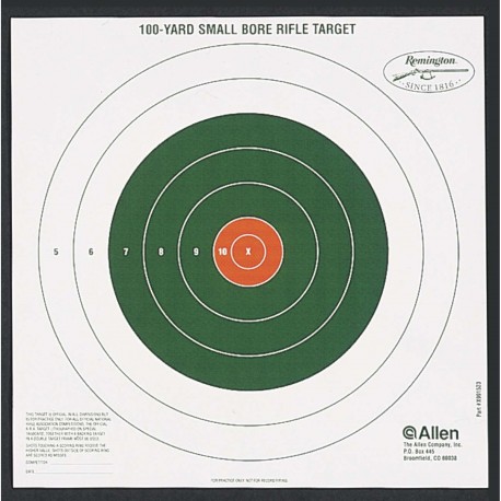 Remington 100 Yd Bullseye-12pk ALLEN-CASES
