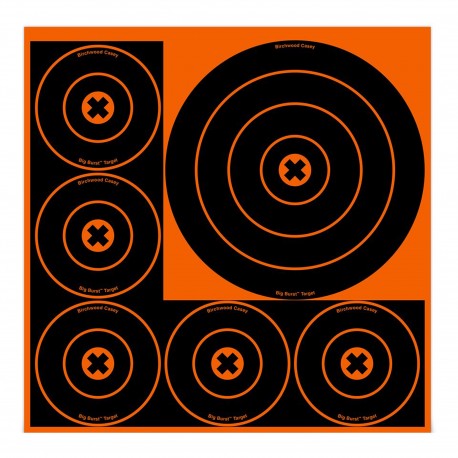 Big Burst 8" and 4" - 18 Targets BIRCHWOOD-CASEY