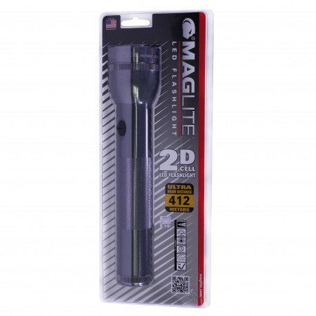 2 D  LED Gray Pewter MAGLITE